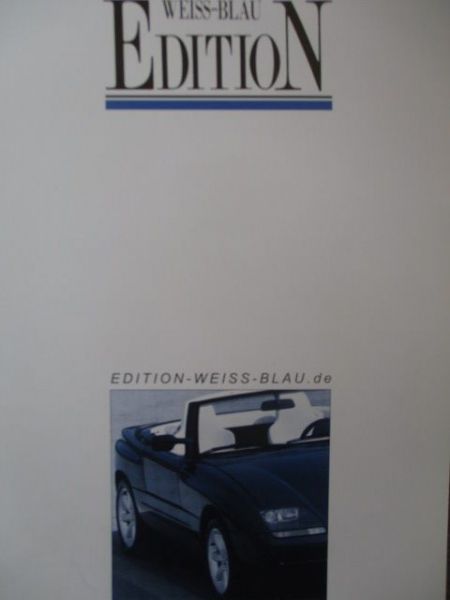 Edition Weiss Blau Juni/Juli 2008 Z1 Roadster Jubiläum,635CSi E24,