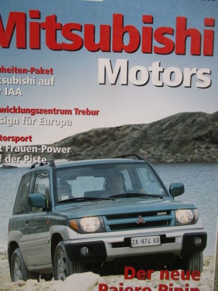 Autohaus Forum Mitsubishi Motors 17/1999 neue Pajero Pinin,GDI-Technik,