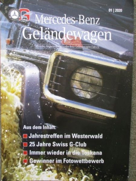 Mercedes Benz Geländewagen Magazin 1/2020 Reise durch Tunesien,
