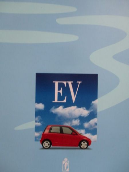pininfarina Thos 3 EV Elektrikfahrzeug Katalog Englisch 1995
