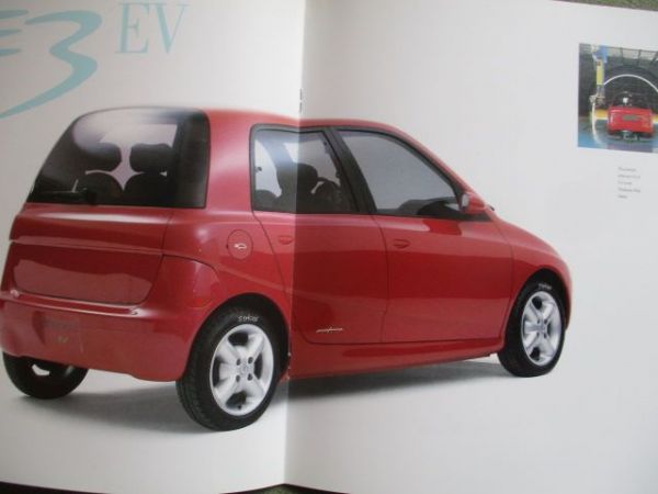 pininfarina Thos 3 EV Elektrikfahrzeug Katalog Englisch 1995