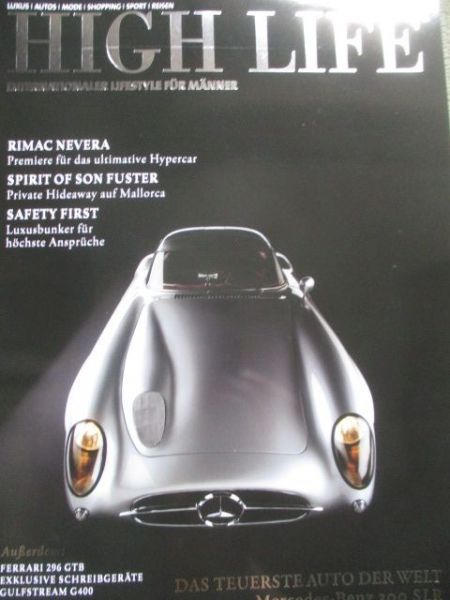 High Life Herbst 2022 Rimac Nevera +Mercedes Benz 300SLR Uhlenhaut Coupé +Ferrari 296GTB,Mercedes AMG One