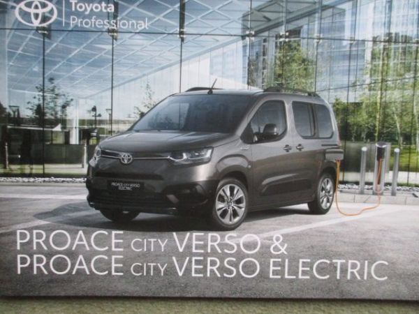 Toyota Proace City Verso & Electric Prospekt April 2022