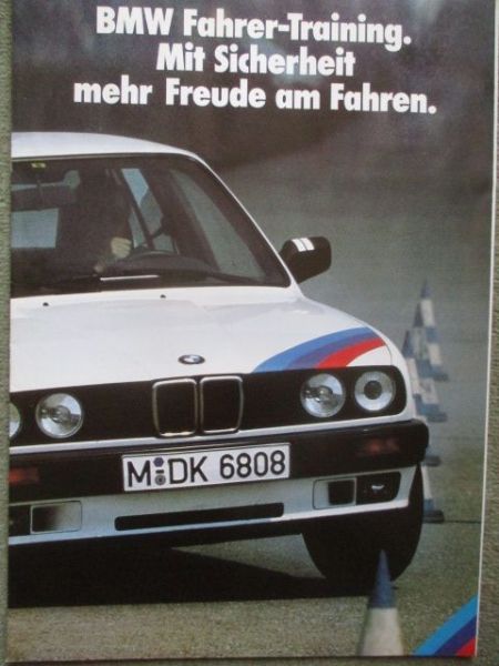 BMW Fahrer Training Katalog +Anmeldung +Preise