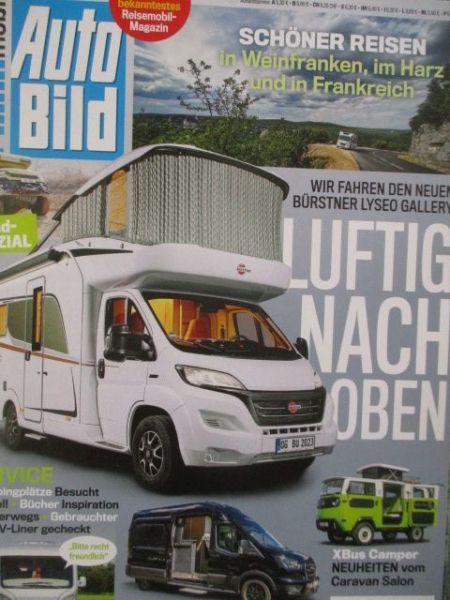Auto Bild reisemobil 10/2022 Hyundai Casper,Dethleffs Just Go,Sunlight Cliff 590 4x4-Van,Bimobil,Kanus V-Liner 550MG,