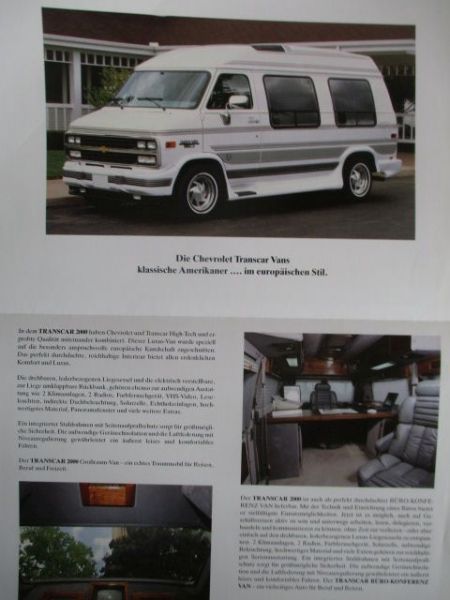 Chevrolet transcar 2000 G20 Prospekt