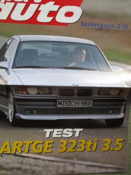 sport auto 3/1998 Hartge 323ti 3.5 E36/5 Compact Test