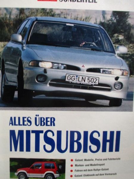 mot 9/1993 Sonderteil Alles über Mitsubishi