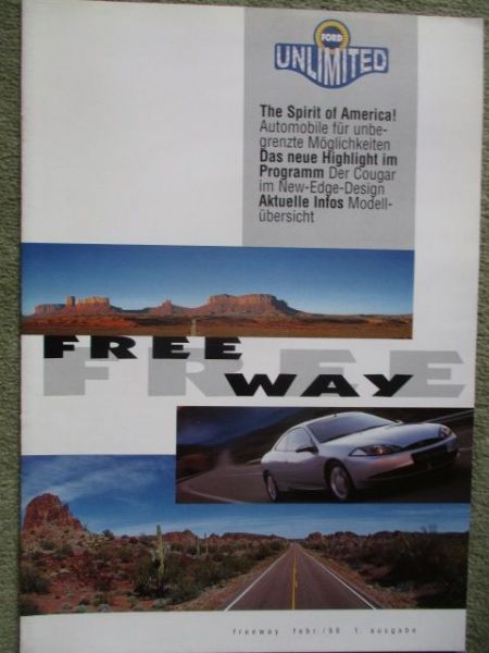 Freeway 2/1998 Ford Cougar Sonderdruck