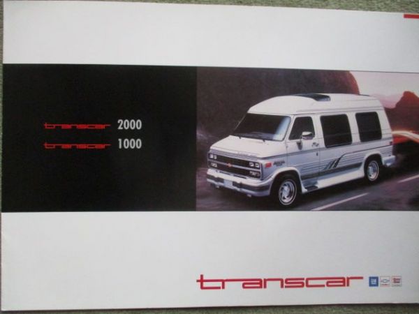 Transcar GM Chevrolet transcar 2000 und 1000 Prospekt 1995 5.7L V8 149kw +6.5L V8 Dieselmotor 116kw
