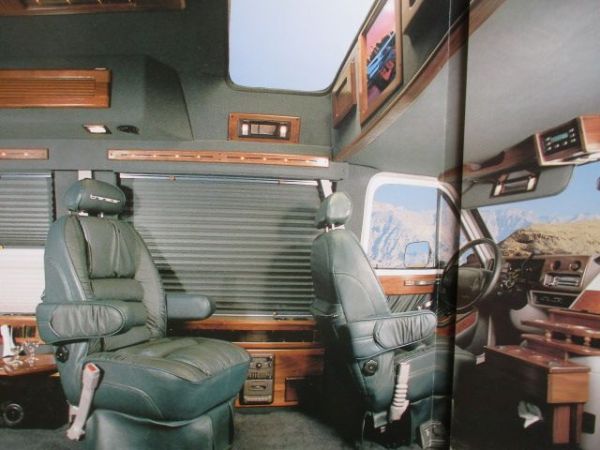 Transcar GM Chevrolet transcar 2000 und 1000 Prospekt 1995 5.7L V8 149kw +6.5L V8 Dieselmotor 116kw