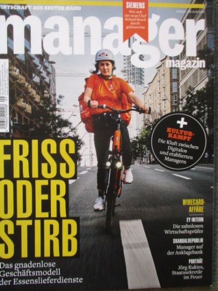 manager magazin 9/2020 Friss oder Stirb