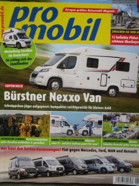 pro mobil 5/2021 Bürstner Nexxo Van T569,Dauertest:Carthago C-Tourer I 148LE,Etrusco T6900DB,Weinsberg Carabus 600 MQH