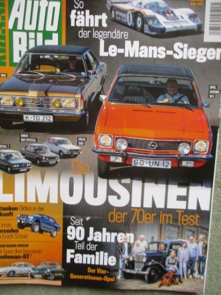 Auto Bild klassik 11/2022 Fiat 124 Special T vs.Simca 1501 Special vs. Dacia 1300,Ascona A 1.6S vs. Taunus 1600GXL