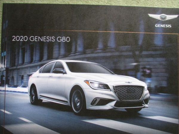 2020 Genesis G80 3.8 5.0 Ultimate +3.3T Sport USA Katalog