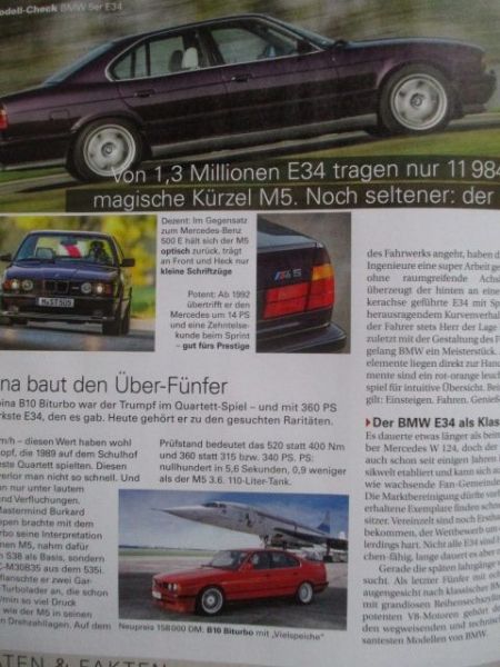 Motor Klassik Kauf-Ratgeber Klassische BMW E3,E21,E12,E30,E24,E23,E28,E38,Z3,Z4,8er E31,