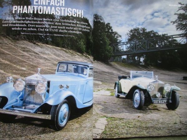 Octane Juli 2022 Rolls-Royce Phantom II,Alfa Romeo Giulietta,Ford GT40,Iso Grifo Cabrio,Porsche 911 S/T,Saab 96,Renault 5 Turbo