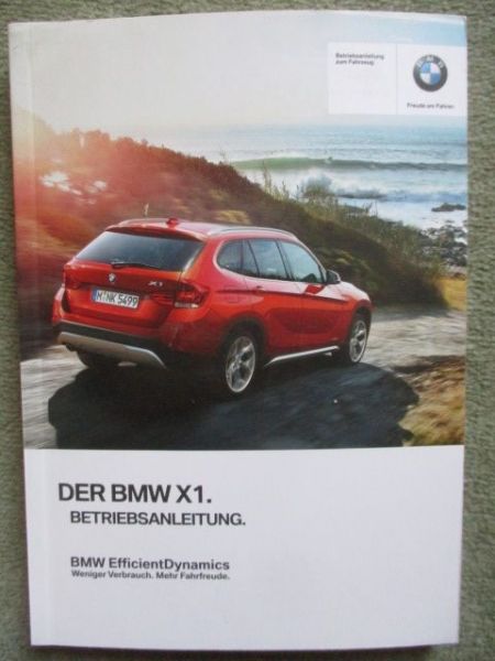 BMW X1 E84 xDrive16i 18i 20i sDrive16d 18d xDrive18d 20d 25d sDrive20di 20i xDrive28i Juni 2013