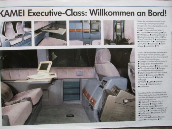 Kamei Executive Class Chrysler Voyager Prospektblatt 1988