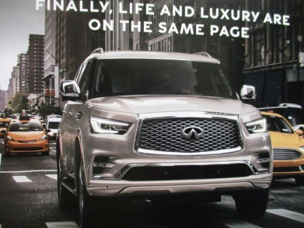 Infiniti QX80 2020 Prospekt Englisch USA Broschüre