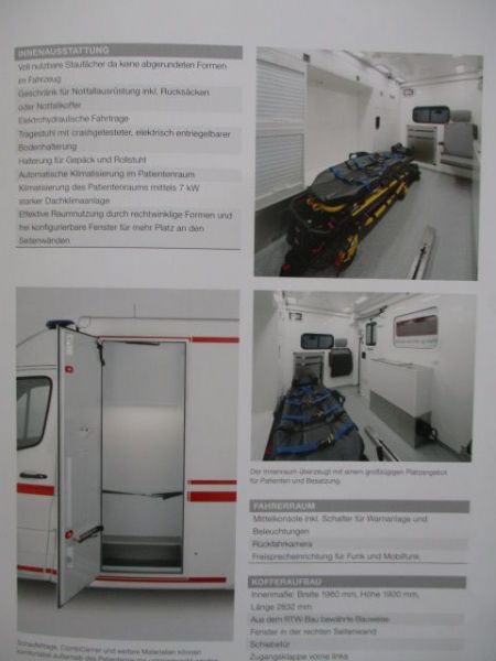 WAS 500 KTW 3.5T auf Mercedes Benz Sprinter 314CDI Katalog April 2021 Englisch