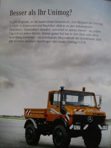 Mercedes Benz Unimog U218