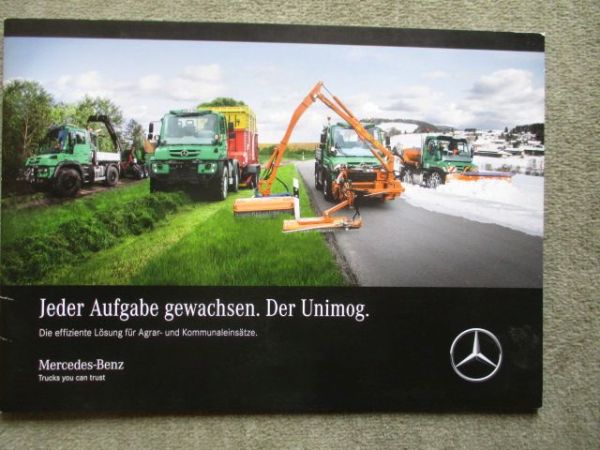 Mercedes Benz U4023 U5023 +U216--U530 Katalog August 2018