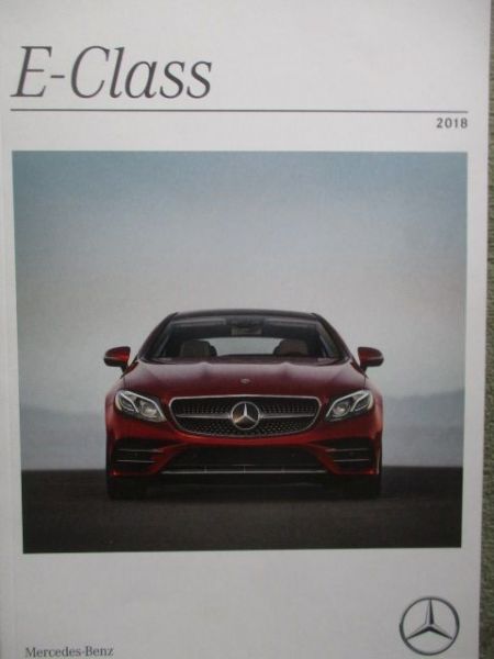 Mercedes Benz E-Class 2018 BR213+Coupe +Cabrio +Wageon E300 E400 AMG E43 E63S USA Englisch