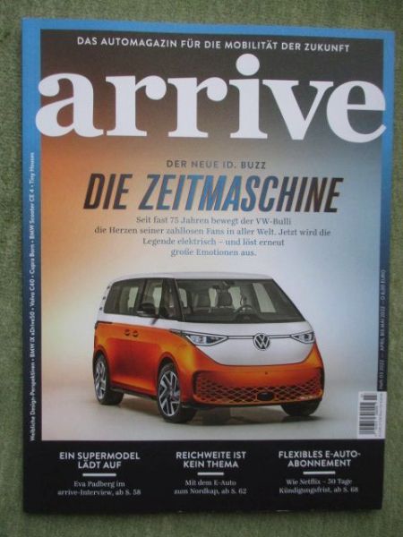 arrive 3/2022 VW ID.Buzz, BMW iX xDrive50,Volvo C40,BMW Scooter,Cupra Born