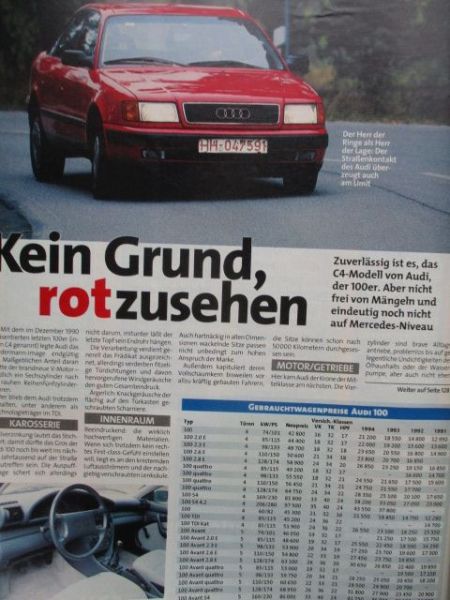 Auto Bild 42/1997 Astra im Härtetest, Chrysler Viper GTS,Seat Arosa vs. VW Polo 1.0XXL,Audi 100 TypC4