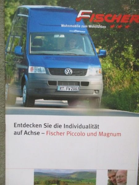 Fischer Wohnmobile Piccolo und Magnum +Preisliste 2005