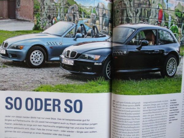 BMW Klassik Ausgabe 2 BMW M1,3er Coupé E46, BMW Turbo,Z3 Roadster oder Coupé,Kaufberatung 3er Reihe E30