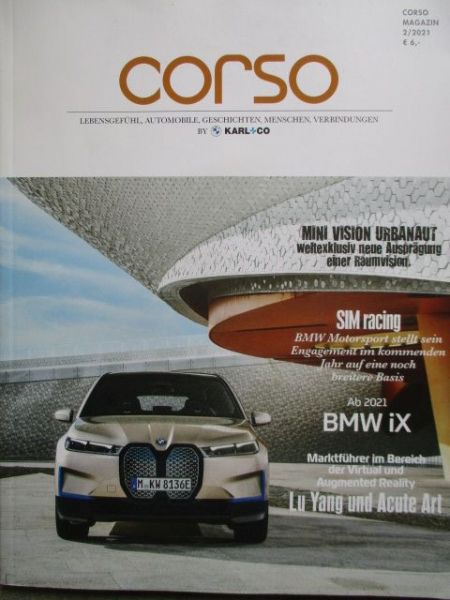 corso Magazin 2/2021 BMW iX,T nineR,Motorrad CE 04