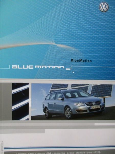 VW Passat Variant (3C) Blue Motion Presse Information März 2007