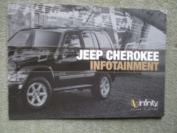 Jeep Cherokee Infotainment Navigation RB3 Prospekt Flyer Infinity