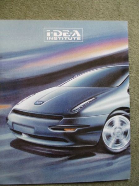 Idea Institute +Lancia +Toyota +Mercedes Benz Design Propsekt Mehrsprachig