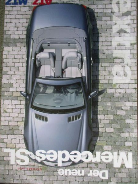 ATZ MTZ extra der neue Mercedes Benz SL BR230 +Historie +Entwicklung +Variodach+SBC