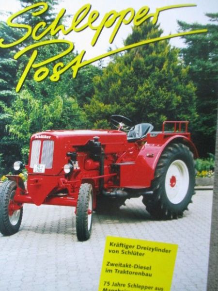 Schlepper Post 4/1996 Technik des Schlüter AS45,