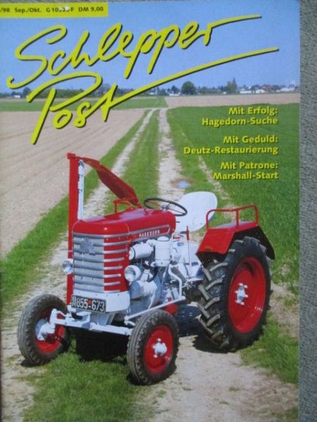 Schlepper Post 5/1998 Hela D 40,Deutz D50,