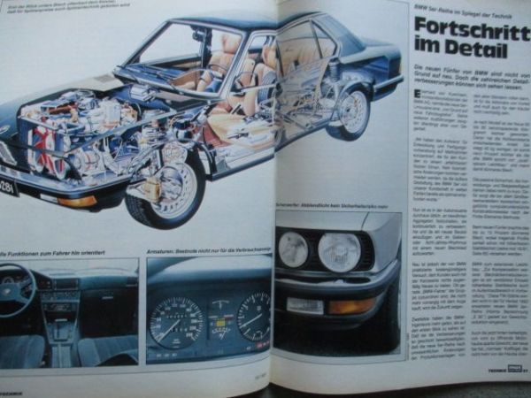 mot 18/1981 BMW 5er Reihe E28 im Spiegel der Presse,Ford Granada, Ascona C, Audi 80 C/CD+Coupé,Mazda 323 Stufenheck