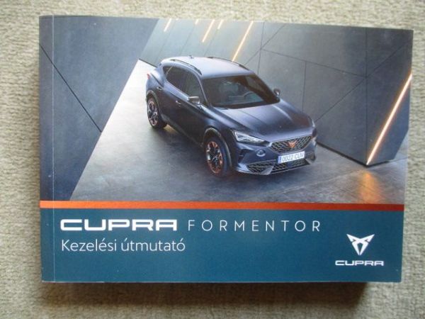Cupra Formentor Kezelési útmutató Slowenisch Handbuch +4Drive NEU