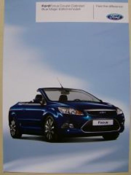 Ford Focus Coupè-Cabriolet Blue Magic Editionsmodell Juni 2008
