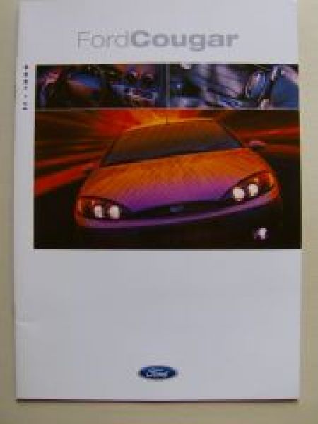 Ford Cougar +Preisliste Dezember 1998 NEU
