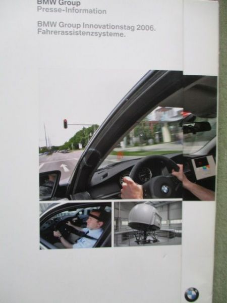 BMW Innovationstag 2006 Fahrassistenzsysteme Textheft