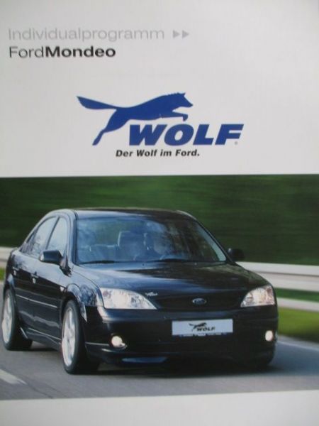 Wolf Ford Mondeo Indiualprogramm September 2001