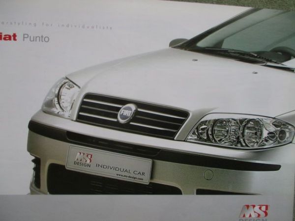 MS Design carstyling Fiat Punto Typ188 Facelift Prospekt