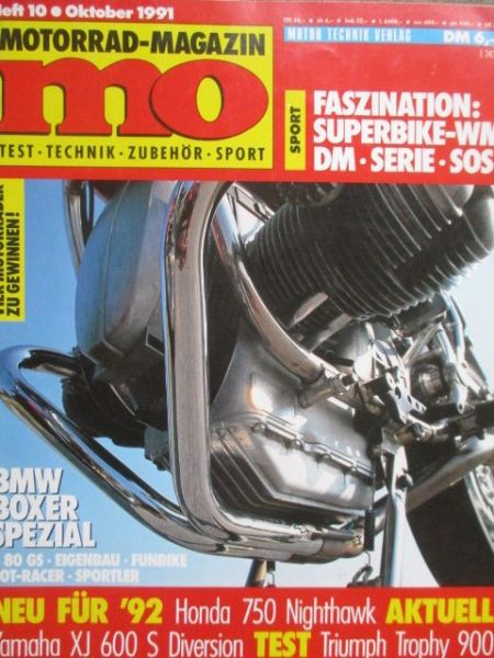 MO Motorrad Magazin 10/1991