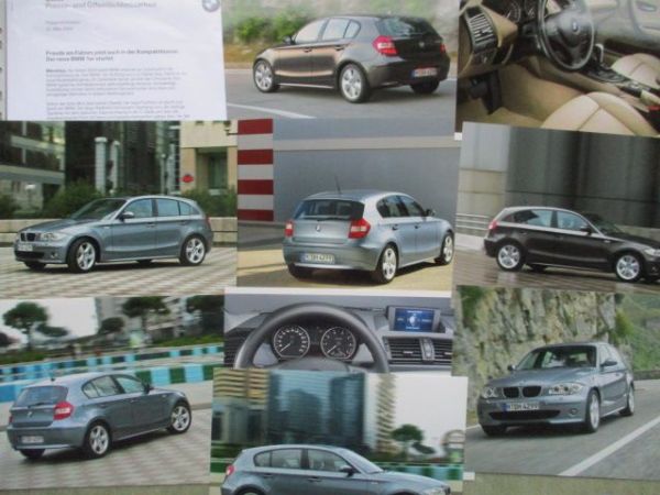 BMW 1er Reihe Presseinformation E87 2004