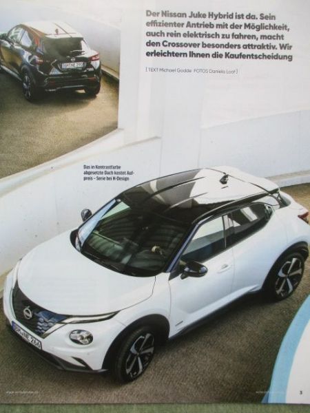 Auto Zeitung 20/2022 Nissan Juke Hybrid