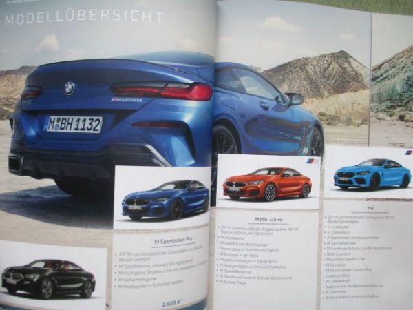 BMW 840i +xDrive 840d G15 +M8 Competition F92 März 2022